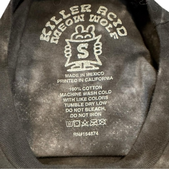 Meow Wolf x Killer Acid Long Sleeve Tie-Dye Shirt – Men’s Size Small (NWOT) - Picture 4 of 4